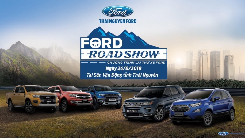 Chương trình lái thử lớn nhất trong năm - Ford Roadshow 2019